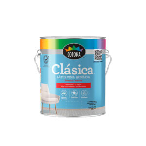 Galón pintura Corona Clásica Latex blanco